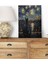 Starry Night Kediler Van Gogh Temalı No:4 Retro Vintage 18X27 Mdf Ahşap Poster Tablo 1