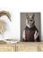 Ortaçağ Kedi Temalı No:10 Retro Vintage 18X27 Mdf Ahşap Poster Tablo 1