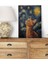 Starry Night Kediler Van Gogh Temalı No:9 Retro Vintage 18X27 Mdf Ahşap Poster Tablo 1