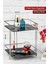 Çift Katlı Metal Kare Organizer, Şık ve Kullanışlı Depolama Çözümü 2
