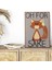Oh For Fox Sake Tilki Komik Retro Vintage 18X27 Mdf Ahşap Poster Tablo 1