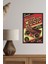 Retro Seksenler Müzik Ev Dekorasyon Wall Art No:2 18X27 Mdf Ahşap Poster Tablo 1