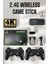Gaming Atari 2.4g Uyumlu Kablosuz Çift Kol Game Stick 1