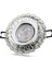 Noas YL65 1667 Geras LED Çerçeveli 4000K Kristal Cam Spot Kasa - Priz ve Anahtar Için Uyumlu Çerçeve 1