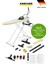 Sı 4 Easyfix Iron Super Kit Buharlı Temizlik ve Ütüleme +Ütü Masası+Cam,sert Zemin Buharlı Temizlik 1