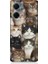 Xiaomi Redmi Note 11E Uyumlu Kedi Kalabalığında Kaos Desenli Silikon Kılıf 1