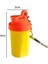 2 Adet Protein Shaker Anahtarlık Sallanınca Ses Çıkaran Sporcu Anahtarlık - Sarı Turuncu-Beyaz Mavi 5