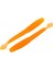 Silikon Sahte Kurt Yem - 2,2g 87MM - Fishack Wormix - Uv Boyalı - Orange 1