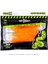 Silikon Sahte Kurt Yem - 2,2g 87MM - Fishack Wormix - Uv Boyalı - Orange 4