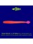 Silikon Sahte Kurt Yem - 2,2g 87MM - Fishack Wormix - Uv Boyalı - Flare 3