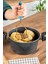 Patates Ezici Paslanmaz Metal Patates Ezici Püre Yapıcı Renkli Patates Ezeceği 24 cm - Mavi 2