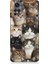 Xiaomi Redmi Note 11 Uyumlu Kedi Kalabalığında Kaos Desenli Silikon Kılıf 1