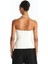 Lcw Vision Straplez Yaka Peplum Bluz (S5) 4