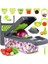 Multi Functional Vegetable Slicer, Kitchen Grater, Shredded And Diced Cutter, 14/16 In 1 Grinder,.. 3