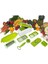 Nicer Dicer Yeşil Doğrama Seti 17 Parça Rende Takımı 4