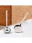 Paslanmaz Çelik Lüx Büyük Kepçe Servis Kevgir Kepçe Delikli Spatula Servis Kepçe 2'li Set 38 cm 1