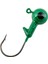 Jighead - Zoka - Kurşunlu Olta Iğnesi - (Xh-A 02) - Yeşil - 21 Gr - 10 Adet 3