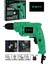 Yeşil 580W Metal Şanzıman Elektrikli Matkap 10MM, 240V, 60Hz, Profesyonel Kullanım 1