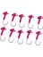 Jighead - Zoka - Kurşunlu Olta Iğnesi - (Xh-A 06) - Pembe - 7 Gr - 10 Adet 1
