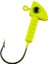 Jighead - Zoka - Kurşunlu Olta Iğnesi - (Xh-A 06) - Açık Yeşil - 8 Gr - 5 Adet 4