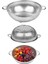 23 cm Metal Süzgeç, Yemek Süzgeci, Makarna Süzgeci, Metal Delikli Süzgeç 2