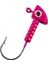 Jighead - Zoka - Kurşunlu Olta Iğnesi - (Xh-A 06) - Pembe - 6 Gr - 10 Adet 4