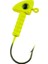 Jighead - Zoka - Kurşunlu Olta Iğnesi - (Xh-A 06) - Açık Yeşil - 7 Gr - 10 Adet 3