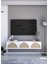 Tv Ünitesi ,tv Sehpası ,iskandinav Jüt Kumaşlı Ultra Lüks (ÖZEL TASARIM) Mdf E150xd32xy30cm 4