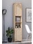 Çok Amaçlı Dolap Kiler Dolabı Kitaplık Banyo dolabı 2