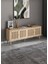 İskandinav Tv Sehpası ,tv Ünitesi , Konsol Jüt Kumaşlı Mdf E180xd39xy49cm (ÖZEL TASARIM) 3