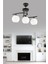 Hestia Modern Üçlü Camlı Avize 1