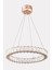 Milas 3 Renk Kumandalı ve Dimmerli Gold ( Sarı Beyaz ve Gün Işığı ) Luxury LED Avize 4