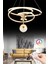 Istanbul Avize Gold Cherry Beyaz Power Ledli Modern LED Avize 2