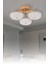 6095-3 Sarı 3 Renk LED Avize 2