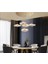 Luxury Exclusive Beşli Yuvarlak Sarkıt LED Avize Jellyfish Gold Sarı Ledli Avize 3