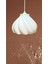 Pumpkin Beyaz Sarkıt Avize, Yatak Odası, Oturma Odası Tasarım Tekli Sarkıt Avize (Bioplastik) E27 1
