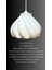 Pumpkin Beyaz Sarkıt Avize, Yatak Odası, Oturma Odası Tasarım Tekli Sarkıt Avize (Bioplastik) E27 4