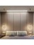 Modern Elegance Luxury Tekli Sarkıt Kristal Camlı LED Avize Gold Sarı Ledli Avize 3