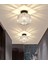 Modern Luxury Plafonyer Kristal Taşlı Avize Kare Hol Antre Salon Avizesi Siyah 1