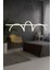 Pane Krem Modern LED Avize Beyaz Işık Salon Mutfak Oda Hol Ledli Avize Yemek Masası LED Avize 1