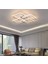 Modern Plafonyer LED Avize Krom Kare Gün Işığı/ Sarı / Beyaz 1