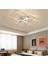 Modern Plafonyer LED Avize Krom Kare Gün Işığı/ Sarı / Beyaz 4