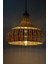 Hasır Avize Doğal Bambu Rattan Cloud: 35CM 5