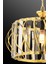 Luxury Gold 27 cm Kristal Taşlı Avize 3