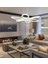 Papatya Modern Sarkıt LED Ultra 3 Renk Avize 3