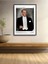 Tekli Çerçeveli Atatürk Portresi Poster Tablo ATA012 1