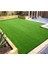 Yeşil 7 mm Suni Çim Halı, 1 Metre En, Dekoratif ve Dayanıklı Ürün 3