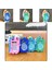 Mini 8 Haneli Hesap Makineli Labirent Oyunlu Dinazor Anahtarlık (1 Adet) (Ebat: 9,3 cm x 5,9 Cm) 6