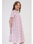 Pamuklu Kadın Kısa Kol Kısa Boy Gecelik , 161781 4