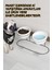 Iki'li Seramik Mama ve Su Kabı, Metal Stand, Siyah, Evcil Hayvanlar Için Şık Set 7